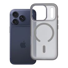 Заредете изображение във визуализатора на галерията – Case for iPhone 18 Pro / 17 Pro Flexline Mag Cover compatible with MagSafe gray
