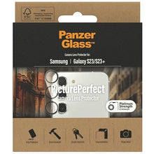 Заредете изображение във визуализатора на галерията – PanzerGlass Picture Perfect camera protection for Samsung Galaxy S23 / S23+
