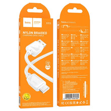 Заредете изображение във визуализатора на галерията – HOCO cable USB A do Type C 3A X113 1 m white
