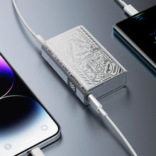 Заредете изображение във визуализатора на галерията – Dudao K20 USB-A / USB-C Powerbank 10000mAh 22.5W - silver
