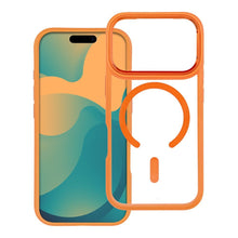 Заредете изображение във визуализатора на галерията – ROAR case MAG BUMPER compatible with MagSafe for IPHONE 18 Pro / 17 Pro orange
