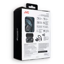 Заредете изображение във визуализатора на галерията – Wireless headset sport TWS JVC HA-ET45T black
