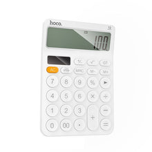 Заредете изображение във визуализатора на галерията – Electronic calculator Hoco DI83 white
