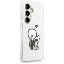 Заредете изображение във визуализатора на галерията – KARL LAGERFELD case for SAMSUNG S26 KLHMS26S6HKCBHH (Magnetic IML K&amp;C Back Logo) transparent
