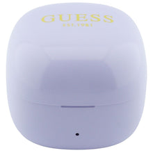 Заредете изображение във визуализатора на галерията – Wireless earphones OWS Guess Mini Classic purple
