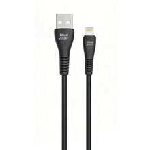 Заредете изображение във визуализатора на галерията – Cable USB A to Lightning Blue Star 2A 12W 1 m PJ-DG5-A black
