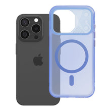 Заредете изображение във визуализатора на галерията – Case for iPhone 15 PRO Aurora compatible with MagSafe blue
