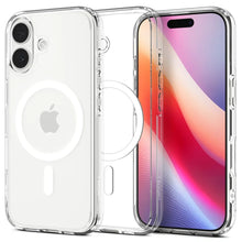 Заредете изображение във визуализатора на галерията – SPIGEN case ULTRA HYBRID MAG compatible with MagSafe for IPHONE 17 clear white
