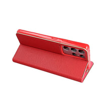 Заредете изображение във визуализатора на галерията – Flip case for Xiaomi Redmi NOTE 17 4G / 5G Luna Book Gold red
