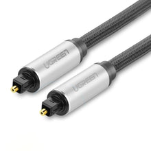 Заредете изображение във визуализатора на галерията – Ugreen AV108 10542 optical Toslink/SPDIF cable 1.5m - gray
