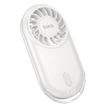 Заредете изображение във визуализатора на галерията – Portable mini fan Hoco HX611 milky white
