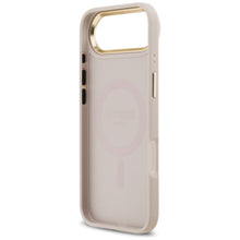 Заредете изображение във визуализатора на галерията – GUESS case for IPHONE 17 Air compatible with MagSafe GUHMP17MP4GRMDEP (PU W/ 4G Strass Logo) pink
