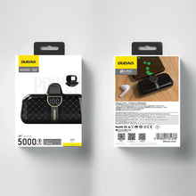 Заредете изображение във визуализатора на галерията – Mini bag-shaped Dudao K20SC power bank USB-C 5000mAh - black
