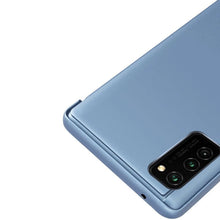 Заредете изображение във визуализатора на галерията – Clear View Case flip case for Samsung Galaxy A52s 5G / A52 5G / A52 4G blue
