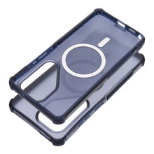 Заредете изображение във визуализатора на галерията – Case for Samsung S25 FE / S26 FE Forcell F-Protect BumperX Premium compatible with MagSafe navy blue
