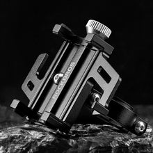 Заредете изображение във визуализатора на галерията – Rockbros 699-BK Aluminum Alloy Bicycle Phone Holder - Black
