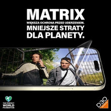 Заредете изображение във визуализатора на галерията – PanzerGlass Matrix Ultra-Wide-Fit hybrid glass for iPhone 15 Plus with positioner
