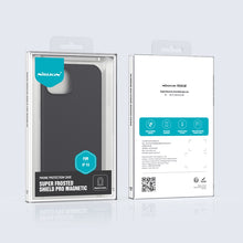 Заредете изображение във визуализатора на галерията – Nillkin Super Frosted Shield Pro Magnetic Case for iPhone 15 - black
