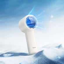 Заредете изображение във визуализатора на галерията – HOCO high speed handheld fan HX63 white
