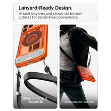 Заредете изображение във визуализатора на галерията – SPIGEN case ULTRA HYBRID compatible with MagSafe for IPHONE 17 Pro/18 Pro c-one tangerine
