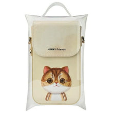 Заредете изображение във визуализатора на галерията – NIMMY phone bag BIG EYED PET 2.0 Cat khaki
