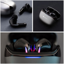 Заредете изображение във визуализатора на галерията – Forcell F-Audio Pulse Pro ANC + ENC Wireless In-Ear TWS Earbuds black
