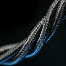 Заредете изображение във визуализатора на галерията – Blavec Cable Raptor braided - USB to Type C - 3A 0,5 meters (CRA-UC3BR05) black-red
