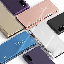 Заредете изображение във визуализатора на галерията – Clear View Case flip case for Samsung Galaxy A52s 5G / A52 5G / A52 4G blue
