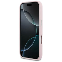 Заредете изображение във визуализатора на галерията – KARL LAGERFELD case for IPHONE 17 Pro compatible with MagSafe KLHMP17L5PGFKHGP (PU FW W/ KHead Logo) pink
