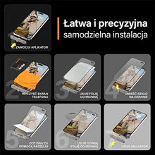 Заредете изображение във визуализатора на галерията – PanzerGlass Matrix Ultra-Wide-Fit hybrid glass for iPhone 15 with positioner
