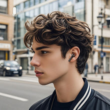 Заредете изображение във визуализатора на галерията – HOCO wireless earphones bluetooth TWS EQ15 black
