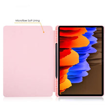 Заредете изображение във визуализатора на галерията – Tech-Protect SC Pen case for Samsung Galaxy Tab S7 FE 5G 12.4" T730 / T736B - pink
