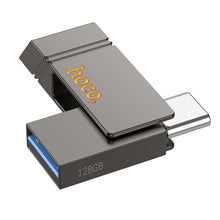 Заредете изображение във визуализатора на галерията – HOCO pendrive USB A + USB C + Type C UD14 128GB USB3.2

