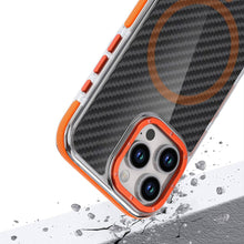 Заредете изображение във визуализатора на галерията – Case for iPhone 18 Pro / 17 Pro Fiber compatible with MagSafe orange
