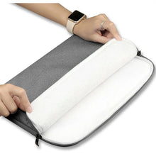 Заредете изображение във визуализатора на галерията – Tech-Protect Sleeve for a 13-14" laptop - light gray
