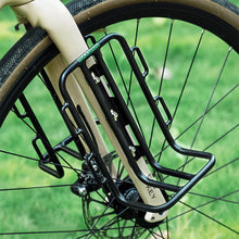 Заредете изображение във визуализатора на галерията – Rockbros 33210010001 front bicycle shelf for bicycle fork - black
