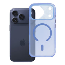 Заредете изображение във визуализатора на галерията – Case for iPhone 17 Pro / 18 Pro (low camera edge) Aurora compatible with MagSafe blue
