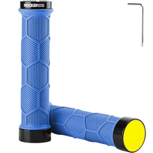 Заредете изображение във визуализатора на галерията – Rockbros 40720007003 bicycle grips with reflector - blue
