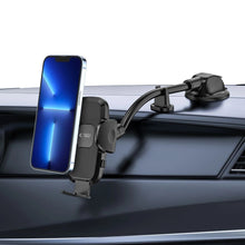 Заредете изображение във визуализатора на галерията – Tech-Protect V3 Long Arm Car Phone Holder for Windshield/Cockpit - Black
