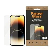 Заредете изображение във визуализатора на галерията – PanzerGlass Classic Fit antibacterial glass for iPhone 14 Pro
