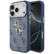 Заредете изображение във визуализатора на галерията – Case for IPHONE 18 Pro /17 Pro (Big Classic Logo 4G) blue
