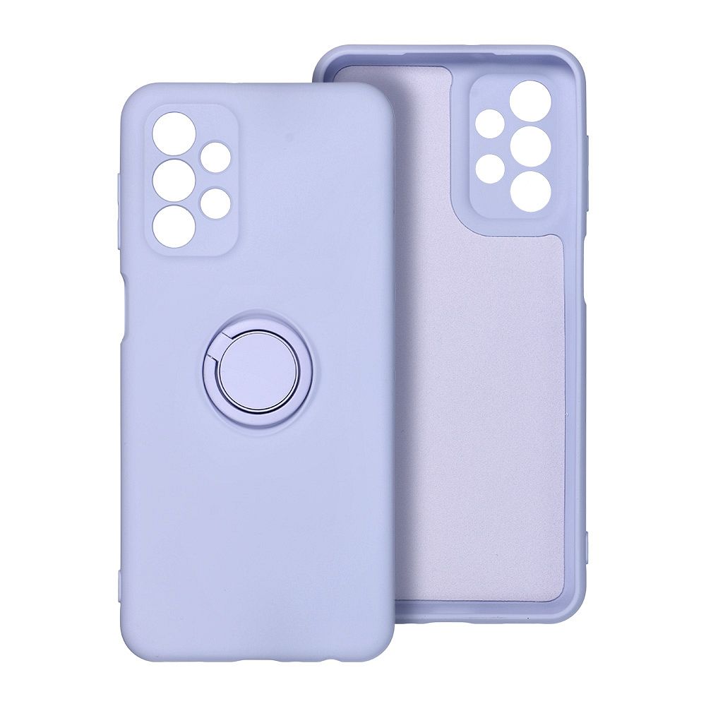 SILICONE RING case for SAMSUNG S25 FE violet
