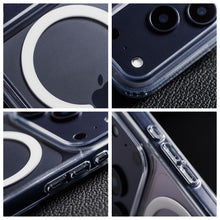 Заредете изображение във визуализатора на галерията – Case for iPhone 15 PRO Forcell F-Protect Clear Hybrid Premium compatible with Magsafe clear 
