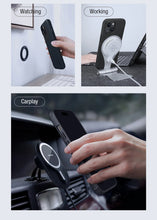 Заредете изображение във визуализатора на галерията – Nillkin Super Frosted Shield Pro Magnetic Case for iPhone 15 - black
