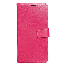 Заредете изображение във визуализатора на галерията – MEZZO Book case for XIAOMI Redmi Note 14 4G (GLOBAL - 164,84mm x 78,15mm x 8,16mm) mandala magenta
