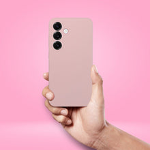 Заредете изображение във визуализатора на галерията – Case SILICONE 2mm for SAMSUNG S25 Edge compatible with MagSafe sand pink
