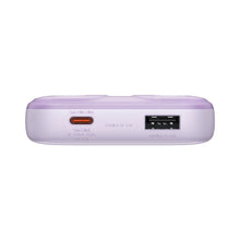 Заредете изображение във визуализатора на галерията – Baseus Comet Series powerbank with display 10000mAh 22.5W - purple + USB-A / USB-C cable
