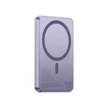 Заредете изображение във визуализатора на галерията – Powerbank compatible with MagSafe Forcell F-Energy Slim F5K9 QC4.0 PD3.0 15W 5000 mAh purple
