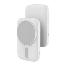 Заредете изображение във визуализатора на галерията – Powerbank compatible with MagSafe Blue Star Slim DG-P8 15W 5000 mAh biały
