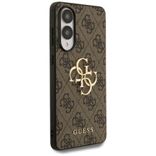Заредете изображение във визуализатора на галерията – GUESS case for SAMSUNG S25 Edge GUHCS25E4GMGBR (4G PU Big Logo) brown

